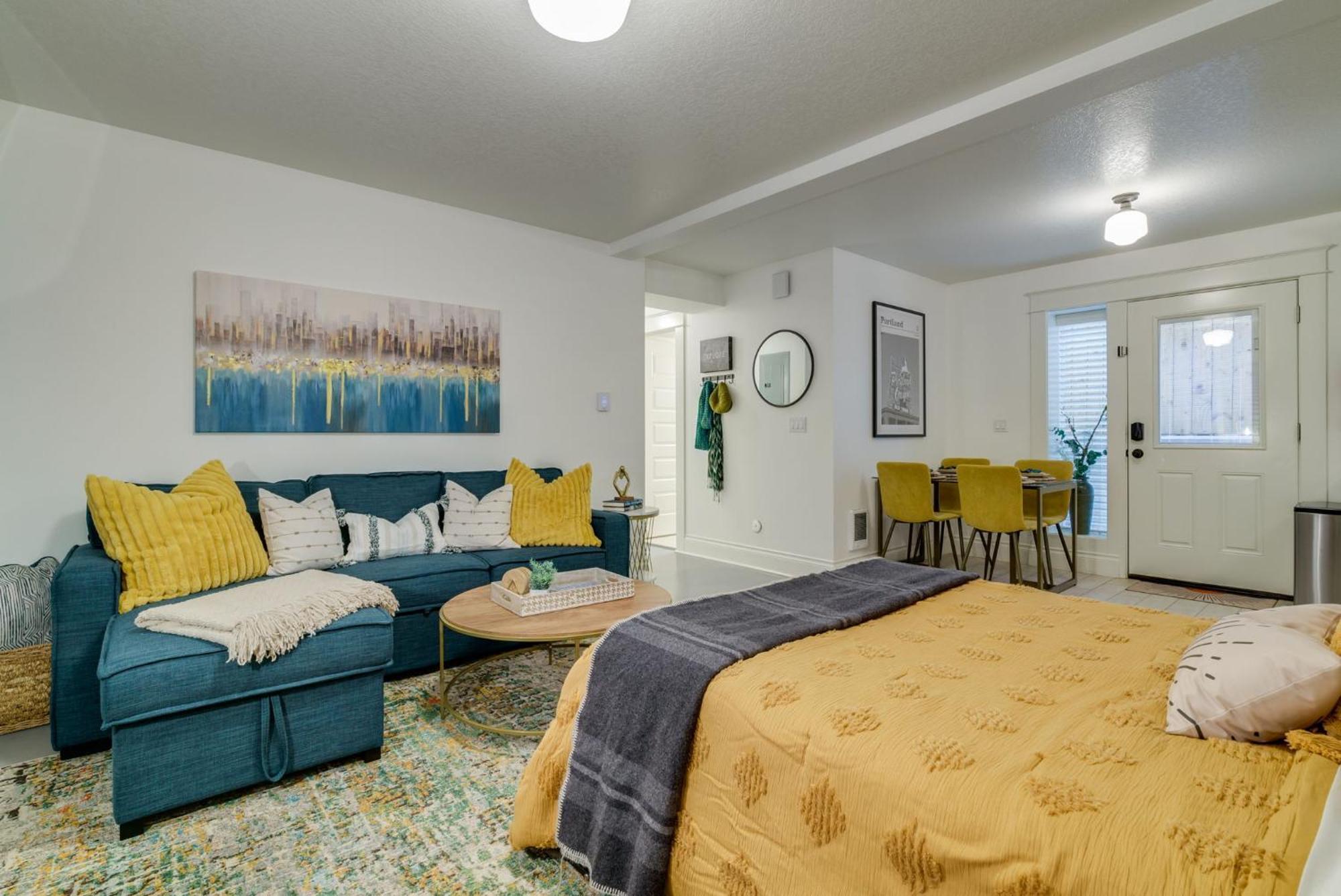 Bright & Cozy Modern Studio, Fast Wifi, Quiet, Walkable To Of Apartment