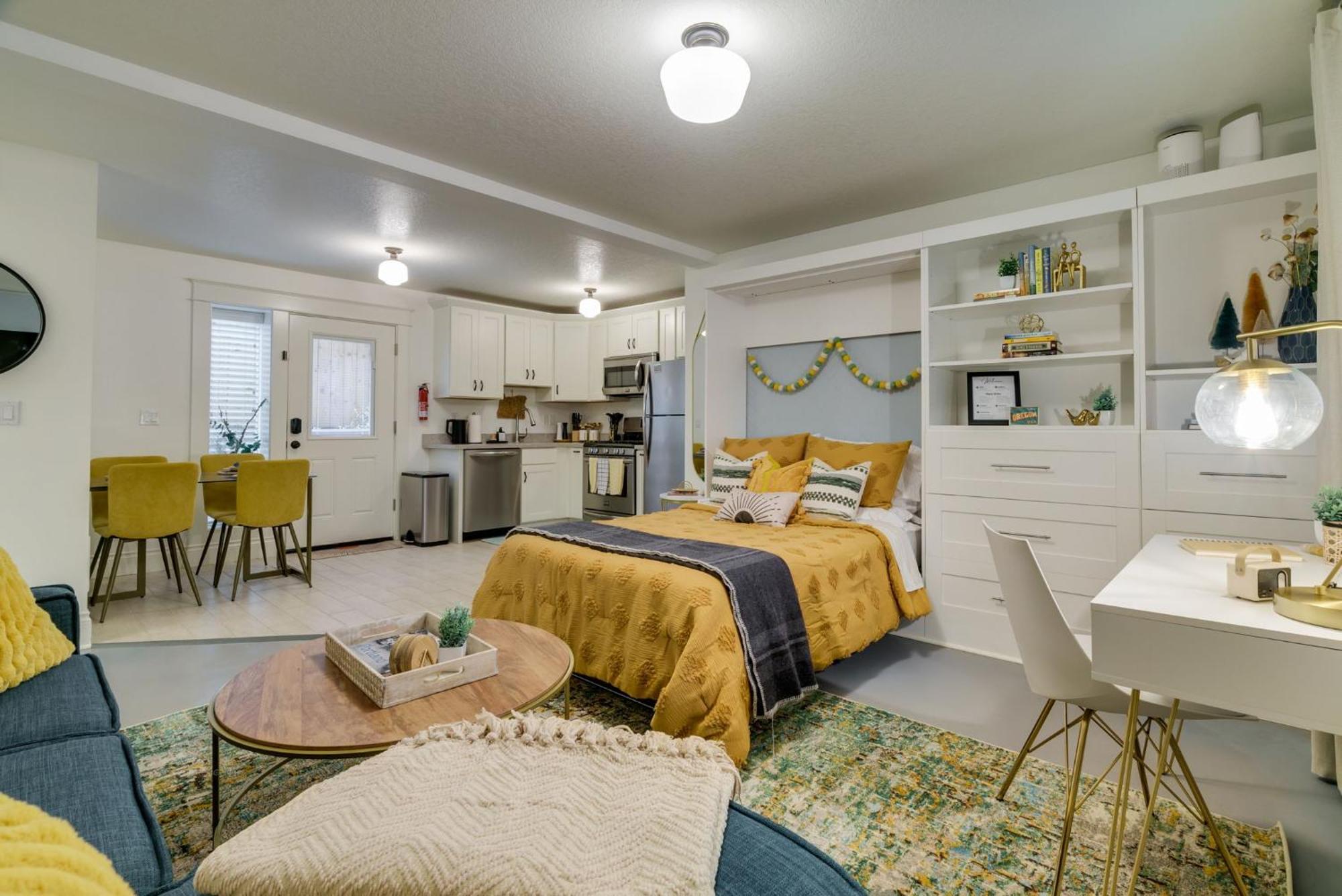 Bright & Cozy Modern Studio, Fast Wifi, Quiet, Walkable To Of * Portland