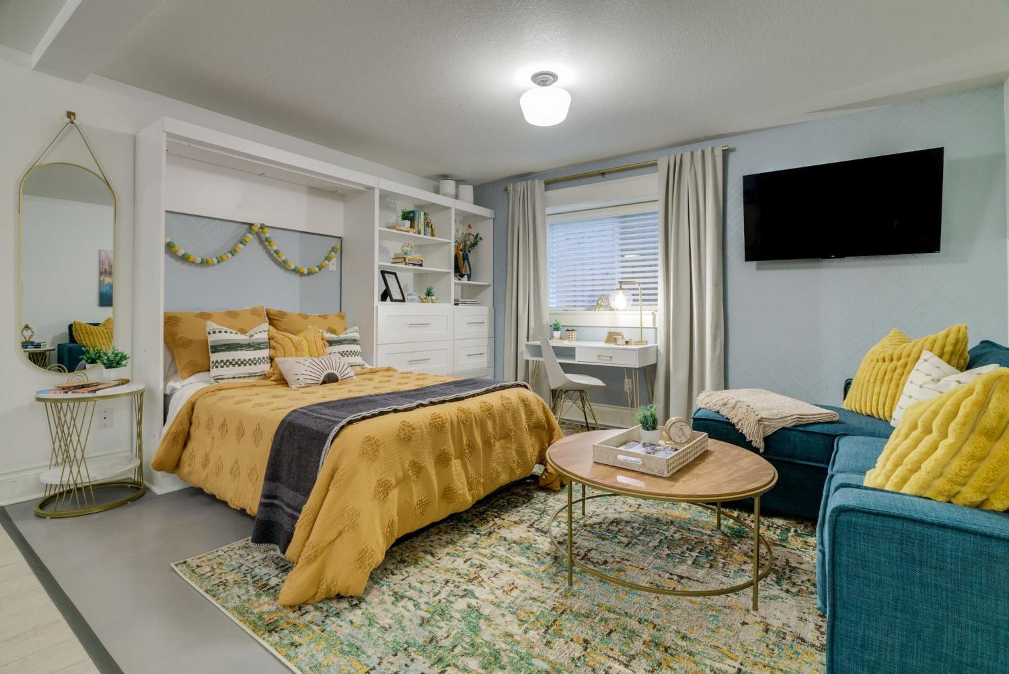 Bright & Cozy Modern Studio, Fast Wifi, Quiet, Walkable To Of * Portland